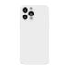 Fresnour iPhone 13 Pro Max Hoesje, Transparant, Krasbestendig, Milkshake Wit