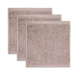 Möve Superwuschel zeepdoek 30 x 30 cm van 100% katoen, kasjmier set van 3