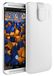mumbi Echt leren hoesje compatibel met HTC One M8 / M8s hoes lederen tas case wallet, wit