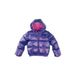 Z8 kids gewatteerde winterjas Gwenne metallic paars