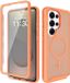 Selected by GSMpunt.nl Samsung Galaxy S26 Ultra Hoesje met Ingebouwde Screenprotector - Matte Oranje