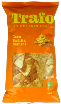 Trafo Corn Tortilla Naturel Chips Bio