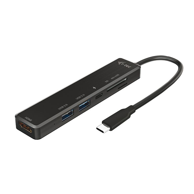 i-Tec USB-C Travel Easy Dock 4K HDMI + Power Delivery 60W - Black