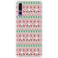 P20 Pro Witte kersttrui Beschermende siliconen hoes