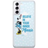 ERT GROUP mobiel telefoonhoesje voor Samsung S21 origineel en officieel erkend Disney patroon Minnie 047