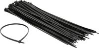 Sapiselco Kabelbinders Zwart - 380x4,5mm - Tie Wraps 100 Stuks