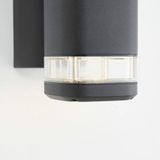 Brilliant Jandy Wandlamp Up & Down Buitenkant 18 W Zwart GU10