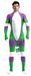 CosplayBoys Combinaison Cosplay CARTOON Blanc-Vert-Violet