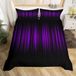 Dekbedovertrek violet-noir, super king size, microfibre