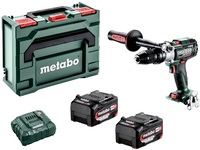 Metabo SB 18 LTX-3 BL I Metal 18V LiHD Accu Klopboormachine Set (2x 5.2Ah) In Metabox - 130Nm - 68mm