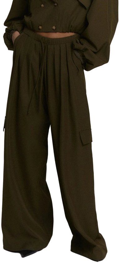 Refined Department Mila Pants R2608150054 702 Army Dames Maat - M