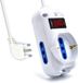 Ewent Multiprise - 3 pôles - 2 prises Ita 10/16 A + 1 Schuko - Protection contre les surcharges - 250 V/2500 W - 10 A
