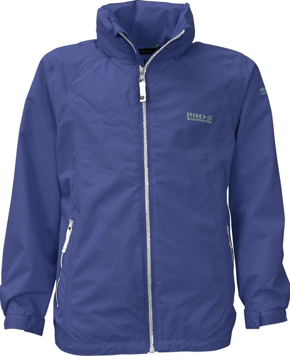 Pro-X Elements Regenjas Lina Junior Donkerblauw Mt 104