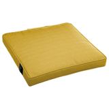 Warmpi® coussin chauffant d'extérieur – Jaune – avec powerbank 10 000 mAh – 3 niveaux de chaleur – hydrofuge – coussin chauffant 40x40x5 cm