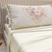 PETTI Artigiani Italiani - Beddengoed voor tweepersoonsbed, katoen met kussenslopen met digitale print, compleet laken voor tweepersoonsbed, patroon 320, crème, 100% Made in Italy