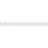 vidaXL Gaashek met grondankers, antraciet, 1,4 x 25 meter
