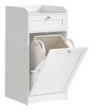 Vasagle Meuble de rangement pour salle de bain Blanc
