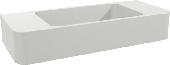 Storke Curvado handwasser 450x180mm Solid Surface