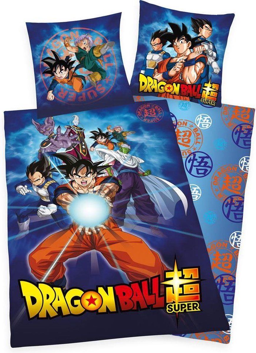 Herding Beddengoedset Dragonball Super 135 x 200 cm - Katoen