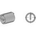 Staedter Alstertaler Schrauben & Präzisionsteile 1070046 Schroefdraad inzet M6 9 mm 200 stuk(s)