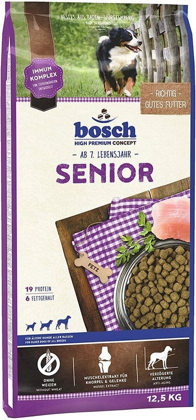 Bosch Senior - 12.5kg - Droogvoer voor honden