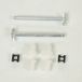 Teknix Divers motoronderdeel voor Bromfiets Peugeot 50 103 RCX 1994 tot 2003 as centrifugaalgewicht Gris