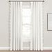 Lush Decor Coastal Chic Scallop Edge raamgordijnpaneel paar, 52" B x 84" L, grijs & gebroken wit