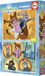 Educa Zootopia 2 x 48 pièces puzzle enfant carton