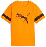 Puma Attacanto Logo T-shirt Manches Courtes Garçon 5-6 Ans Orange