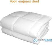White Cloudz donzen dekbed ASPEN 100% Siberisch ganzendons 140x200 cm, Voor- / Najaar