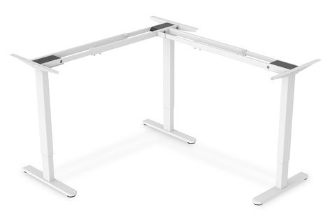 DIGITUS DA-90453 frame voor stabureau Electrisch 3 poot/poten Wit
