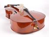 Leonardo LC-1034 cello 3/4, gelamineerde body, nitro, hardhout toets en stemsleutels, inclusief tas en strijkstok
