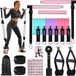 Shenzhen Haorui Industrial Technology Co., Ltd. Bandes de résistance réglables pour set de barres Pilates - Yoga à domicile, étirement, musculation, fitness