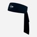 Dunlop Bandana - Tennisbandana - Padelbandana - Squashbandana - OneSize - Zwart/Zilver - Unisex