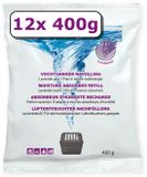 Merkloos / Sans marque Dovox B.V. Vochtvanger navulling - 12 stuks - 400 gram - lavendel