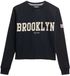 Superdry Athletic Essential Graphic Longsleeve Top Dames Eclipse Navy XL