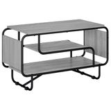 vidaXL TV-standaard 80 x 36 x 45 cm Grijs Sonoma Bewerkt hout