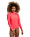 ARENA Women's Arena Rash Vest L/S Graphic dames Rash Guard Shirt