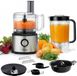 Linea Tegno Food Processor PRO-FP8001 - 5-in-1 RVS Robot culinaire