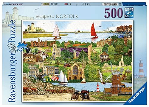 Ravensburger Escape to Norfolk - 500-delige legpuzzel - Vanaf 10 jaar