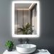 Holland Connections Miroir de salle de bain avec éclairage LED - miroir mural - 50 x 70 cm
