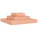 vidaXL Plantenbak 80x80x27 cm massief douglashout