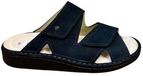 Finn Comfort Danzig-S Nubuck Slides Donker Blauw