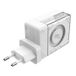 Nillkin Icecore Chargeur GaN 65W avec câble USB-C rétractable - Blanc