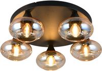 RL LIVE YOUR LIGHT REALITY DIVINA - Plafondlamp - Amber - excl. 5x E14 4 W