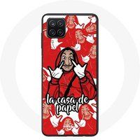 Maniacase Hoesje voor Samsung Galaxy A12 La casa de papel Vinger