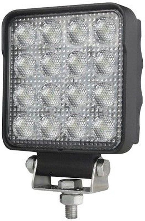 Hella ValueFit Werklamp - 16 LED - 25W - 12/24V - Zwart