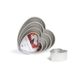 Decora 0062672 Hartvormige Cakevorm Aluminium 35cm