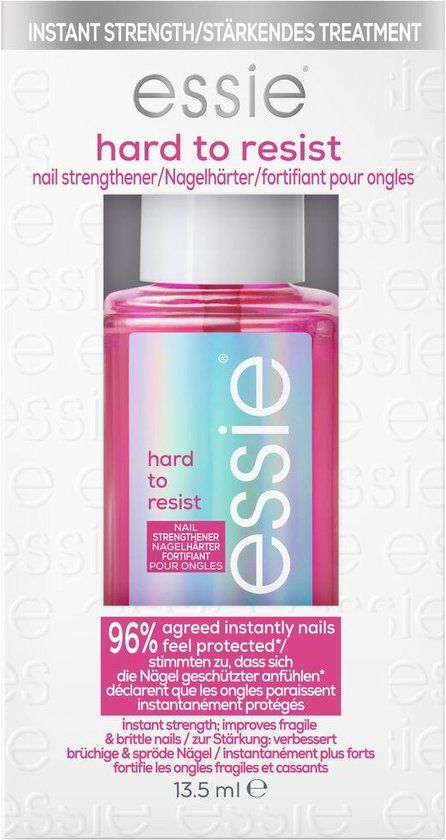 Essie Hard to Resist 00 Glow & Shine Nagelverharder - 13.5 ml - Roze