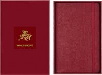 Moleskine Das Jahr des Pferdes Vegea Notizbuch L/A5, liniert, weicher Einband, Rot, mit Box